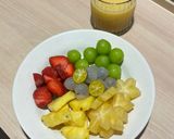 Foto langkah ke 3 dari resep Asinan Pelangi Kuah Belimbing.