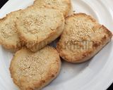 A picture of step 8 of Coconut gireba.