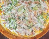صورة لخطوة 1 من وصفة بيتزا 🍕 بالخضار واللحم المفروم