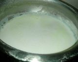 A picture of step 2 of Pear rabri.