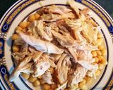Foto del paso 5 de la receta Garbanzos con pollo asado