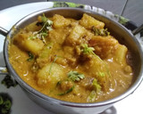 உருளை கிழங்கு குருமா🥔/potato/ ரெசிபி ஸ்டேப் 3 புகைப்படம்