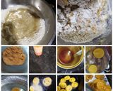 A picture of step 1 of Sweet Shakkar para.
