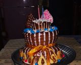 A picture of step 9 of Spongy Chocolate Cake.