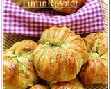 Foto langkah ke 7 dari resep Roti Manis Konde Pandan,gurih - Pandan Roll bun with poppy seed .