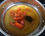 A picture of step 2 of Rasam without garlic.