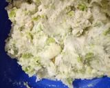 A picture of step 2 of Peas patties.