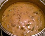 Aprópecsenye Stroganoff módra recept fázis 2 fotója