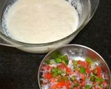 Rava (suji) Uttapam रेसिपी चरण 2 फोटो