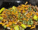 A picture of step 2 of Chilli vermicelli.