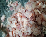 Foto del paso 1 de la receta: Ensalada de espinaca con tocino agridulce