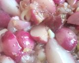 Foto del paso 3 de la receta: FIDEOS DE ARROZ VEGANOS CON RABANITOS  A LA MOSTAZA ANTIGUA
