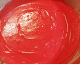 Foto del paso 6 de la receta: Mis tortas de cumple: Red Velvet y 1, 2, 3, 4 de Sheila! 😋