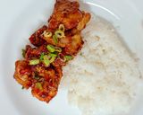 Foto langkah ke 7 dari resep Yangyeom Chicken.