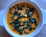 A picture of step 6 of Kaju Turiyanu shakCashew nuts and ridge gourd curry.