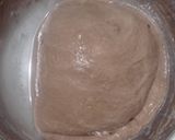 Foto langkah ke 7 dari resep Double Chocolate Sourdough Bread (82%).