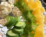 Hình bước làm 2 của món Mắm cá lóc chưng thịt ba chỉ