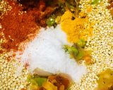 A picture of step 4 of Veg Quinoa Pulao.