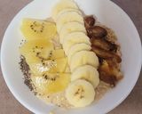 صورة لخطوة 1 من وصفة عصيدة الشوفان بالحليب والفواكه 🥣🥣