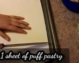 A picture of step 10 of Gregg's style cheese n onion pasties.