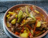 صورة لخطوة 7 من وصفة دجاج وخضار بكيس الشواء 🍗🫑🥕