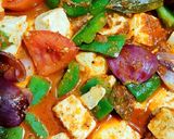 কড়াই পনির(Kadhai Paneer recipe in bengali) রেসিপির ধাপ 6 ছবি