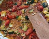 Paradicsomos cukkinis spagetti recept fázis 1 fotója