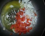 Foto del paso 3 de la receta: Spaghetti con queso y jamón.