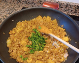 Foto del paso 3 de la receta: Arroz con gambas y piña con sabor cookpad
