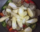 Foto langkah ke 2 dari resep Tumis Sawi Putih, Bakso, Wortel, Putren.