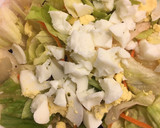 Foto del paso 3 de la receta: Ensalada básica con queso fresco bañado en chocolate 😋