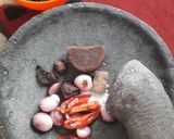 Foto langkah ke 2 dari resep Kangkung brambang asem.