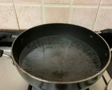 A picture of step 1 of Suji Idiyappam with coconut chutney.