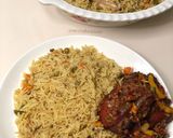 A picture of step 4 of Tuna rice.