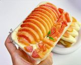 Hình bước làm 2 của món Tiramisu Đào 🍑