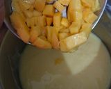 A picture of step 4 of Kesar Mango milk custard.