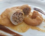 Foto del paso 10 de la receta: Calamares rellenos con salsa de langostinos