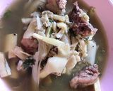 รูปขั้นตอนการทำที่ 4 ของ แกงหน่อใส่ไก่ คนเหนือ