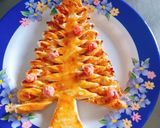 Hình bước làm 3 của món Bánh cây thông Noel