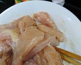 A picture of step 1 of Chicken Breast with Orange Sauce.