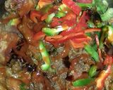 A picture of step 3 of Spicy ketchup chicken.