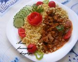 Tarhonyás pörkölt recept fázis 1 fotója
