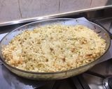 Une image de l'étape 17 de Gratin de crozets aux trois fromages et fondue de poireaux.