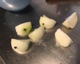 Une image de l'étape 2 de Marinade au cognac moutarde, herbes, épices et légumes (pour gibier).