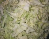 A picture of step 1 of Cabbage Appe.