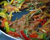 A picture of step 9 of Beef stir fry.