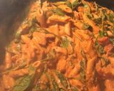 A picture of step 5 of Penne Rosa.