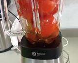 A picture of step 2 of My Power-Packed Salmorejo! 💪🍅❤️.