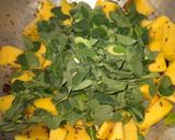 A picture of step 2 of Moringa Pumpkin khichdi.