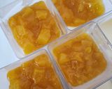Gambar langkah 6 resipi Panna Cotta Mangga.